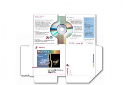 Packaging: CD Case for FacetWin Software, FacetCorp