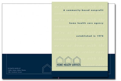 Portfolio: Pocket Folder, Home Health Services